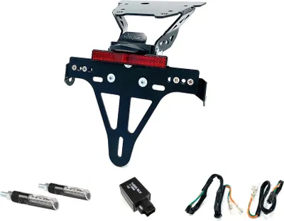 Produktbild von alpha Technik Kennzeichenhalter-Kit für Honda NC700/750S für NC750S RC70