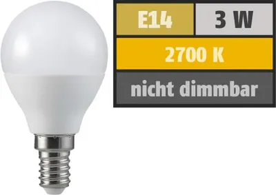 Produktbild von Müller-Licht 400032, 3 W, 25 W, E14, 250 lm, 25000 h, Warmweiß