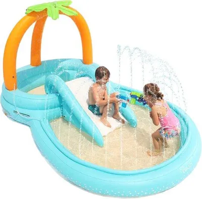 Image de Pataugeoire pour enfants - Pataugeoire sur le thème de la jungle