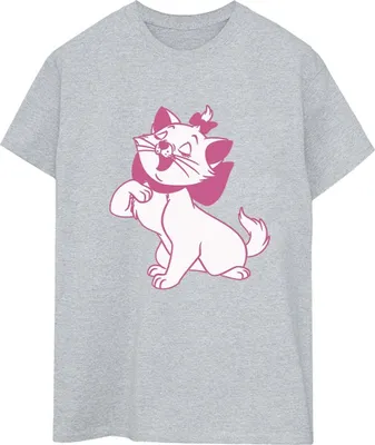 Produktbild von Disney - "The Aristocats" T-Shirt für Damen BI10388 (3XL) (Grau)
