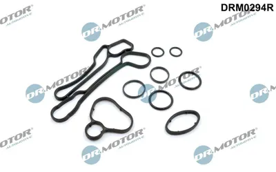 Produktbild von DR.MOTOR AUTOMOTIVE Dichtungssatz Ölkühler Dichtung Ölkühler DRM0294R für OPEL Corsa D Schrägheck (S07)