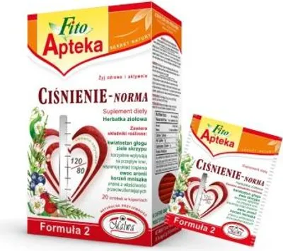 Obrázek produktu pro Fito Apteka Herbatka ziołowa na ciśnienie 20 torebek