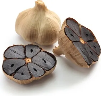 Produktbild von Schwarzer fermentierter Knoblauch - fermentiert aus Spanien - ganze Knollen - 1000g