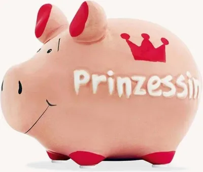 Produktbild von Sparschwein-Prinzessin Farbe variiert, 1 Stück