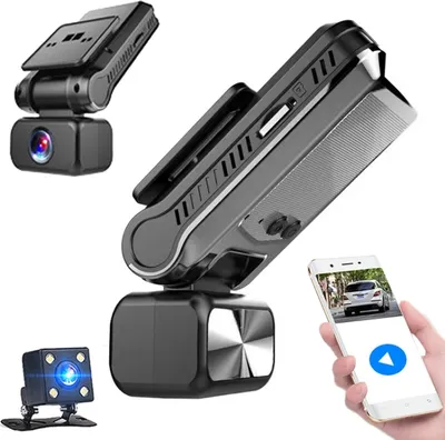 Obrázek produktu pro 4K Dual Camera HD Night Vision WiFi Auto Dash Cam Driving Recorder