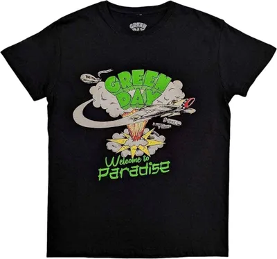 Produktbild von Green Day Welcome to Paradise Black M T-Shirt