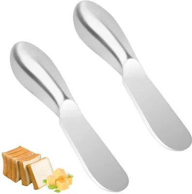 Immagine prodotto di Coltelli da formaggio e burro - acciaio inossidabile - set da 2 pezzi