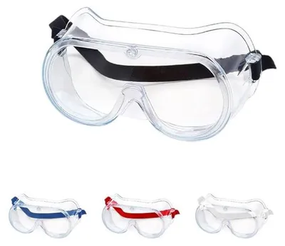 Sicherheitsbrille, 12 Gläser, Einheitsgröße, transparent