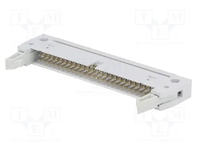Imagen del producto de 1 conector macho, pines: 50, para cable plano, 1,27 mm, 1A, modelo DS1012-50LNN0A - conector