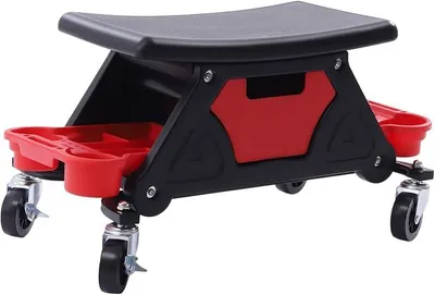 Produktbild von Werkstatt Rollbrett Werkstattliege,Der Mechanikerhocker,Werkstatthocker,TragfäHigkeit 150kg,Belastbar Reparierte Hocker,FüR Heimwerkerarbeiten