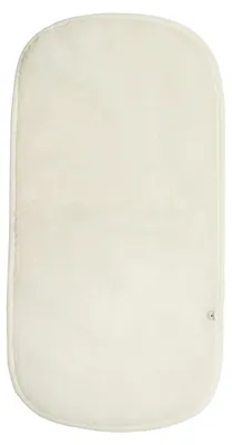 Produktbild von Alwero Matratzenschoner für Wiegen 80 x 40 cm – Natur | Babybettwäsche