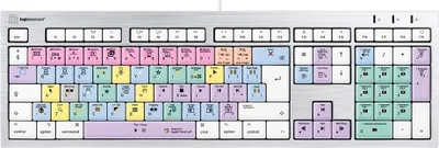 Imagen del producto de LogicKeyboard para Final Cut Pro X, modelo ALBA, para usuarios en el Reino Unido (Mac)
