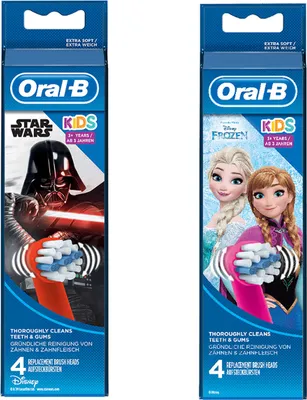 Produktbild von Oral-B 80326561, 4 Stück(e), Mehrfarbig, 3 Monat( e), 3 Jahr(e), Deutschland, Kids 3+