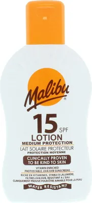 Produktbild von Malibu Schutzlotion LSF 15, wasserfester Balsam, 200 ml