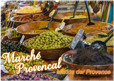 Produktbild von Marché Provencal - Märkte der Provence (Wandkalender 2026 DIN A2 quer), CALVENDO Monatskalender