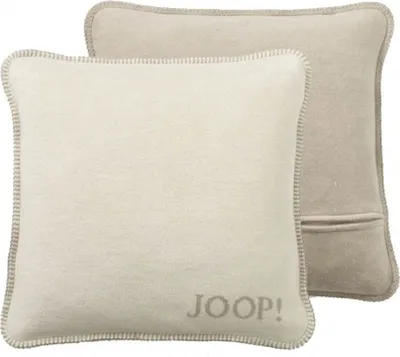 Produktbild von JOOP!  Uni-Doubleface Kissen mit Füllung 651082 pergament-sand 50x50 cm