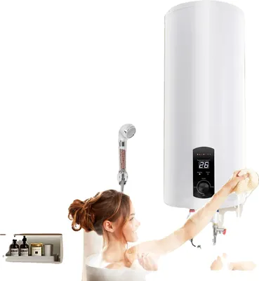 Produktbild von Elektrischer Speicher-Warmwasserbereiter, hohe Kapazität 60L, schnelle Erwärmung, stilvolles modernes Design