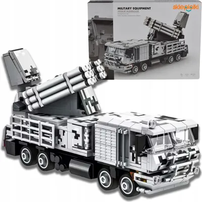 Immagine prodotto di Lolex | Camion di difesa aerea - 582 pezzi - 13,5 X 26,6 X 9,7 Cm - Giocattoli militari - Modellismo
