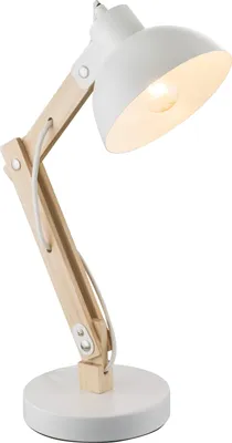 Produktbild von Globo Lighting Tischleuchte Holz hell hell, 1x E27
