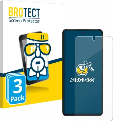 Produktbild von 3x BROTECT Schutzglas für Motorola Edge 30 Schutzfolie Panzer Folie Glas Display Schutz klar