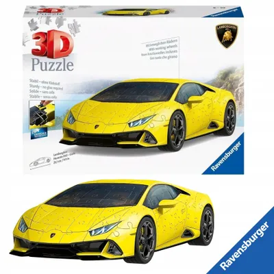 Image de Ravensburger Puzzle 3D Lamborghini Huracan 108 éléments
