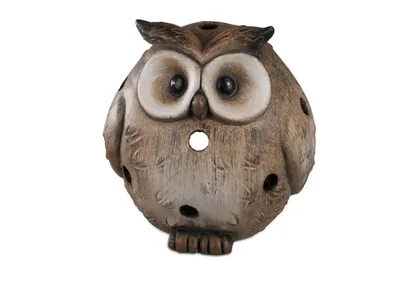 Produktbild von Windlicht Figur Tierfigur Eule 20cm