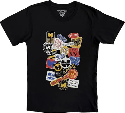 Produktbild von Wu-Tang Clan - T-Shirt für Herren/Damen Uni RO15301 (M) (Schwarz)