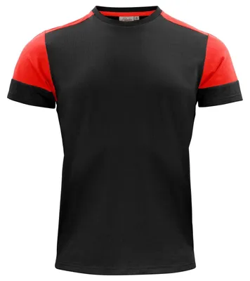 Produktbild von Printer - "Prime" T-Shirt für Herren (5er-Pack) ET698 (4XL) (Schwarz/Rot)