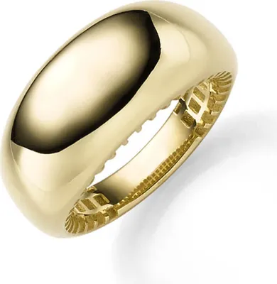 Ring-mit-Wölbung-aus-585-Gelbgold-glänzend