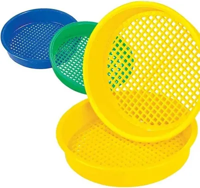 Produktbild von Sandsieb Durchmesser 14 cm, farblich sortiert, 1 Stück