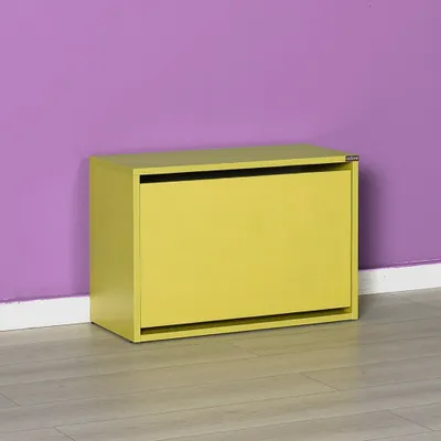 Image de Skye Decor, Shc-110-Yy-1, meuble à chaussures, vert, 100 % PANNEAUX DE MELAMINE RECOUVERTS, 60 x 30 x 42 cm