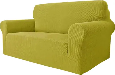 Produktbild von Sofabezug – Stretch – 3-Sitzer – Grün – Recyceltes grünes RPET