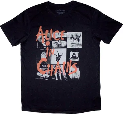 Obrázek produktu pro Alice In Chains - Tričko pro muže/dámy Uni RO12018 (XXL) (Černá)