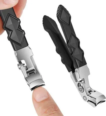 Produktbild von Professionelle Nagelklippflege - Großer Nagelklipper mit Präzision - Stahl Nagelklipper für dicke Nägel