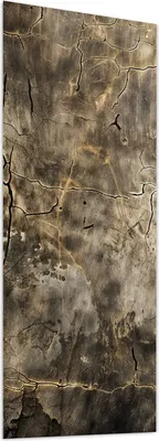 Produktbild von Glasbild 60x150cm in XXL für Wohnzimmer, Schlafzimmer Motiv Abstrakte Verwitterung