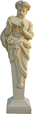 Immagine prodotto di Casa Padrino Scultura da giardino in stile antico colore sabbia h. 190 cm