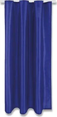 Produktbild von Gardine Alessia blickdicht mit Kräuselband, Maße: 140x145cm, Farbe: Blau