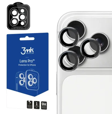 Productafbeelding van Beschermglas voor de lens van de iPhone 17 Pro, grijs, merk 3mk