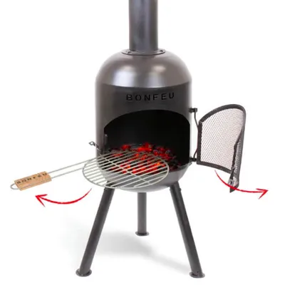 Produktbild von BonFeu Gartenöfen BONSOLO - Ø 45 cm x H 126 cm