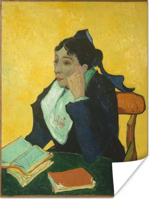 Produktbild von MuchoWow® Poster L'Arlésienne - Vincent van Gogh 90x120 cm - Wohnzimmer