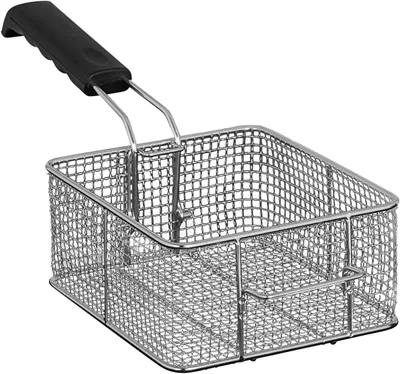 Produktbild von Frittierkorb aus Edelstahl (10 L Volumen, 20 x 22 x 10,5 cm)