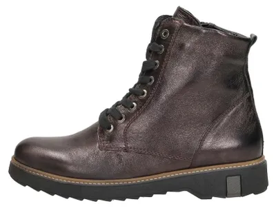 Productafbeelding van Waldläufer Kitomi Veterschoenen Hoog - Bordeaux - Maat 37.5