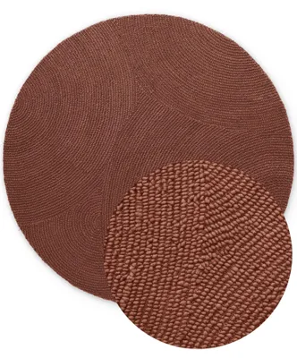 Produktbild von Hanse Home Calmio Wollteppich Calmio Rot Braun