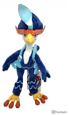 Produktbild von Pokémon Center Bailonda (Quaquaval) PokéPlüsch – 43 cm