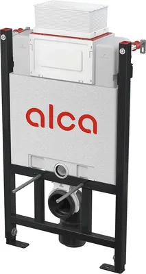 alcadrain WC Sanitärmodul AM118/850 Betätigung von oben oder vorne