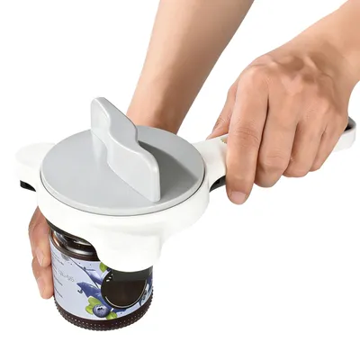 Produktbild von Multifunktioneller Flaschen- und Glasöffner (grau)