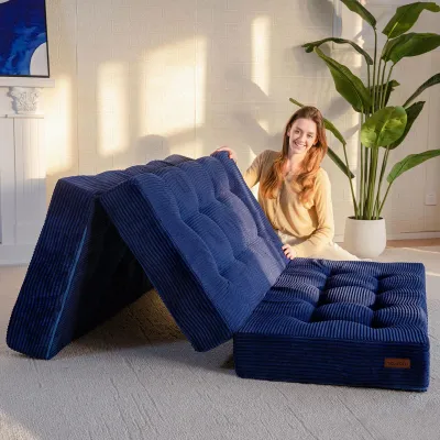 Image de SolidKeus - Matelas pliable, matelas de sol confortable d'une épaisseur de 15 cm, dimensions 135 x 195 cm