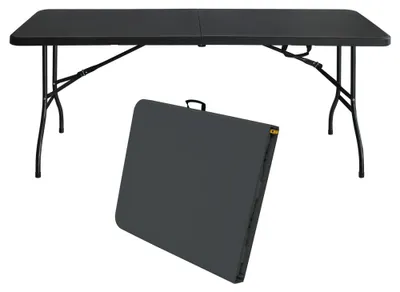 Obrázok produktu pre 180 cm, skladacia stolová doska – skladacia stôl – kempingový stôl – piknikový stôl – skladacia pracovná doska