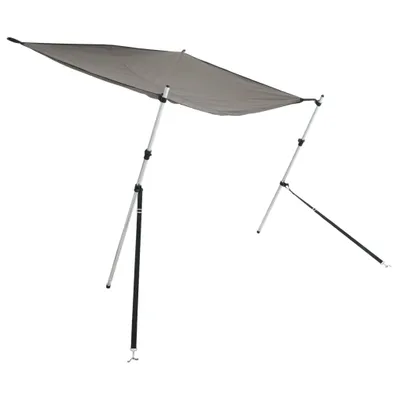 Image de Extension d'ombrage gris anthracite 170x170x(115-183) cm