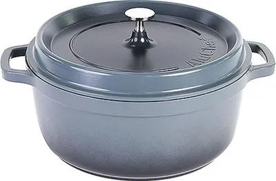 Produktbild von AluChef® Cocotte, rund 28 cm / grau